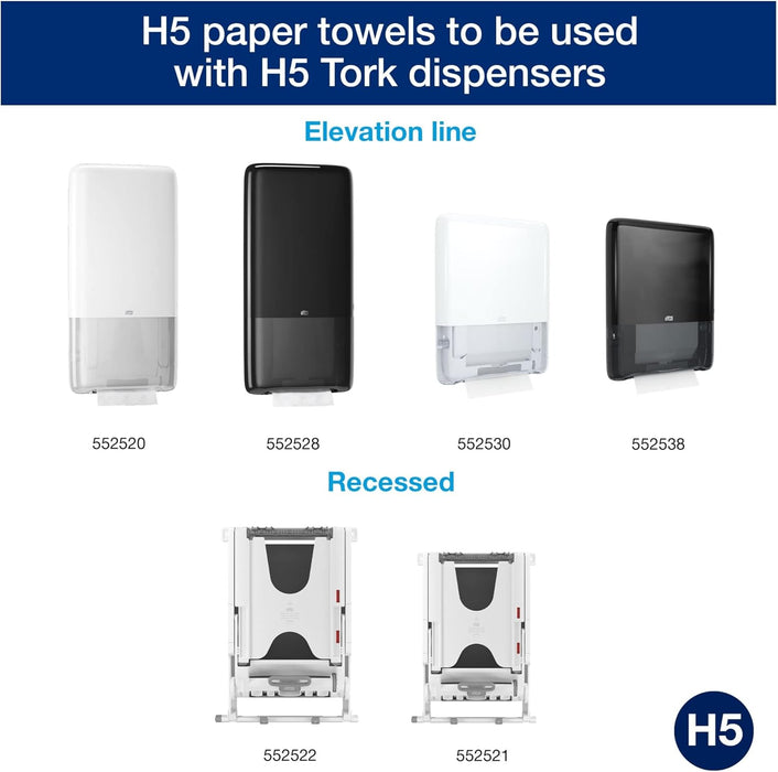 Tork PeakServe® Continuous™ Paper Hand Towels, White, H5 Advanced, 4,920 Sheets, 105065