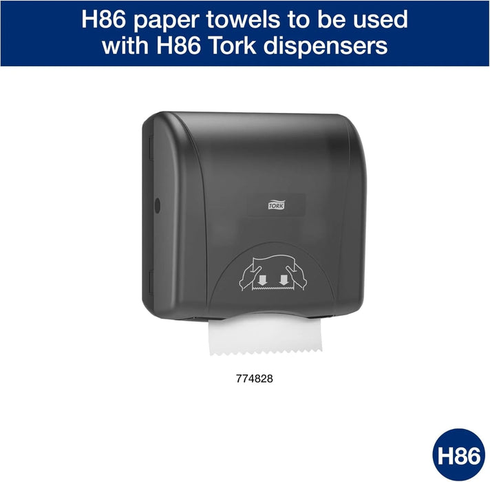 Tork Paper Towel Roll Natural H86, Universal, for Mini Dispensers, 6 Rolls x 550 ft, 8631060