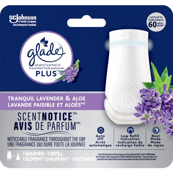 Air Freshener-Glade Plugins Scented Oil Plus Lavender & Aloe