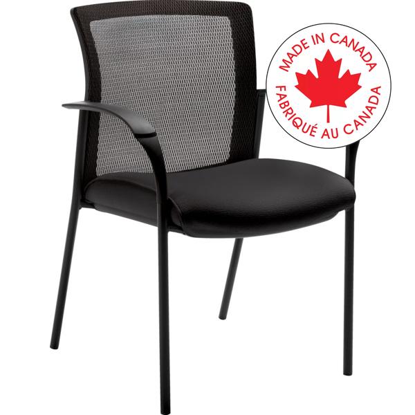 Chair-Guest, Vion Mesh Low Back, Fusion Carbon