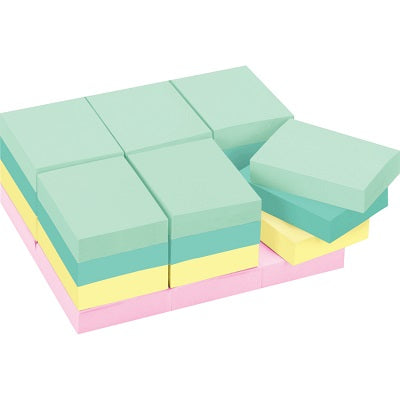 Notes-Post-It 1-3/8" X 1-7/8" Beachside Cafe 24Pads/Pack