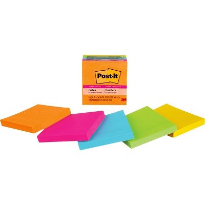 Notes-Post-It, Super Sticky 3X3 Energy Boost Collection
