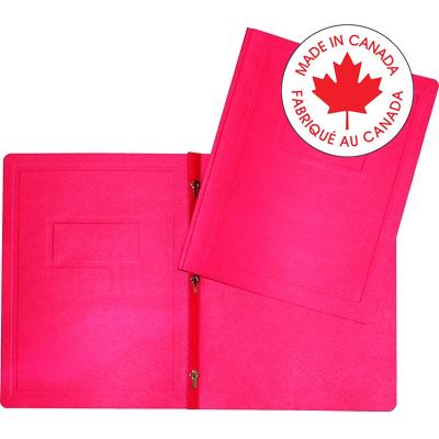 Report Cover-With 3 Prong Fasteners, Red