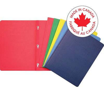 Report Cover-With 3 Prong Fasteners, Assorted