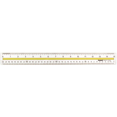 Ruler-Inch/Metric 15" Printout Reader