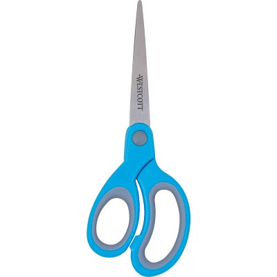Scissors-Lefty Soft Grip, 7" Straight