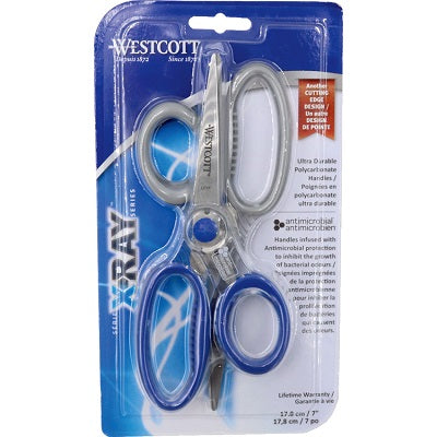 Scissors-X-Ray Antimicrobial 7" Pointed 2/Pack