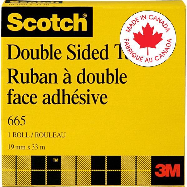 Tape-Scotch Double-Sided 18Mmx32.9M Boxed