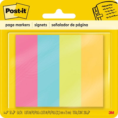 Page Markers-Post It 1X3 Ultra Colours