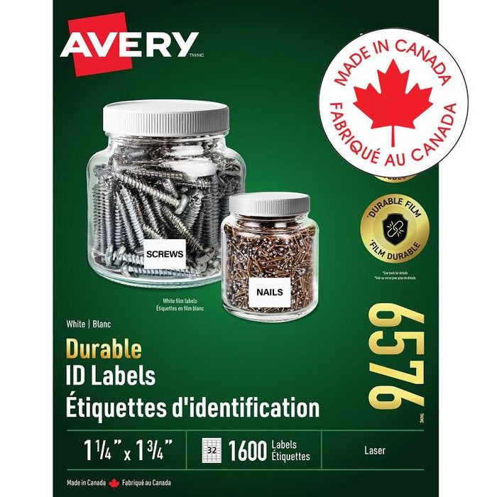 Labels-Durable, Trueblock 1-3/4X1-1/4 1600/Pk
