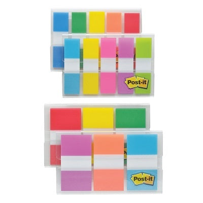 Flags-Post-It, 1" & 1/2" Wide,  Assorted Colours