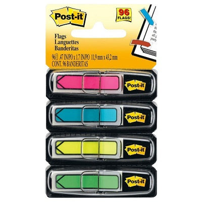 Flags-Post-It, Arrow 1/2" Bright