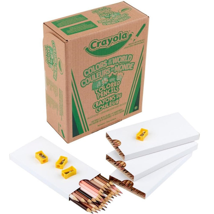 Pencils-Coloured,Crayola Colours Of The World, Classpack 240