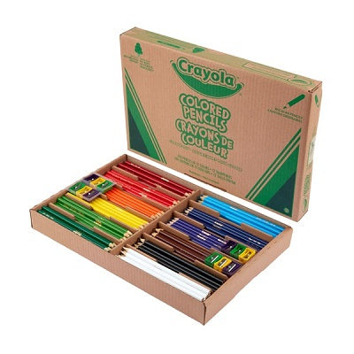 Pencils-Coloured, Crayola Classpack, 20 Of 12 Colours
