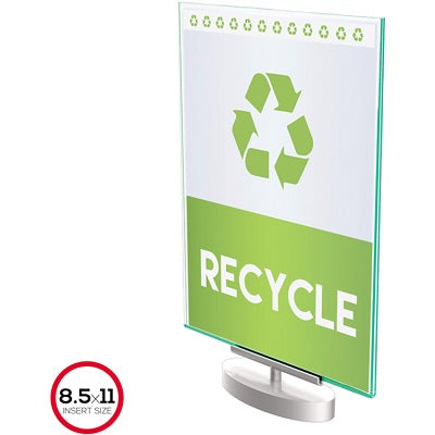 Sign Holder-Superior Image, Swivel 8-1/2" X 11"
