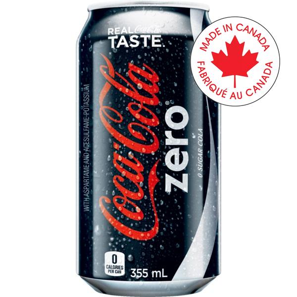 Pop-Coke Zero 355Ml 12/Ct