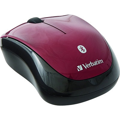 Mouse-Verbatim Wireless Multi-Trac Blue Led, Garnet