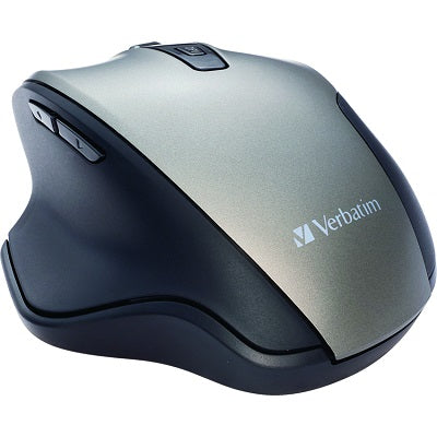 Mouse-Verbatim Ergonomic, Silent Wireless Blue Led, Graphite