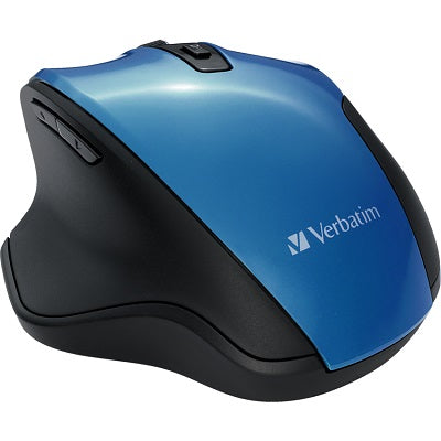 Mouse-Verbatim Ergonomic, Silent Wireless Blue Led, Blue