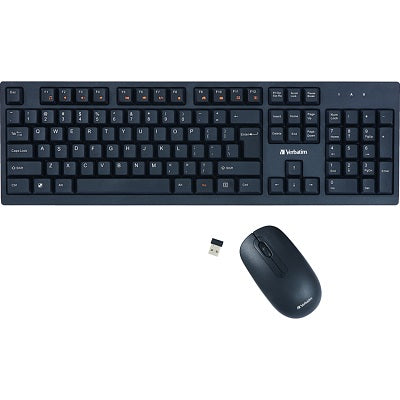 Keyboard / Mouse Combo,Wireless, Black
