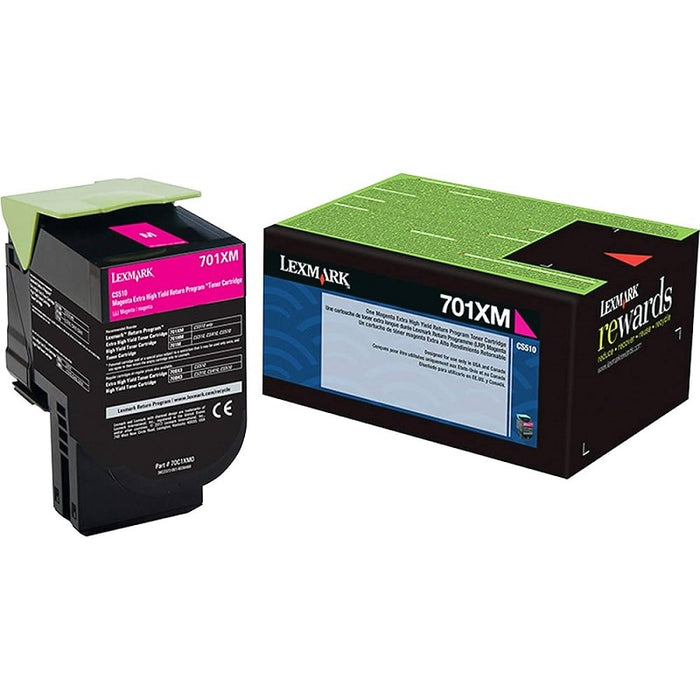 Laser Toner-Lexmark #701Xm Mgta X-Hy Yield,Return Program