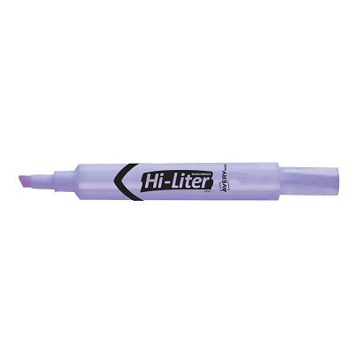 Highlighter-Hi-Liter Chisel Tip,  Fluorescent Purple 12/Bx