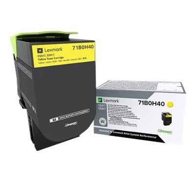 Laser Toner-Lexmark High Yield Yellow, Return Program