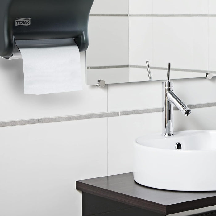 Tork Universal RB8002 Hardwound Paper Roll Towel, 1-Ply, 7.87" Width x 800' Length, White (Case of 6 Rolls, 800 per Roll, 4,800 Feet)