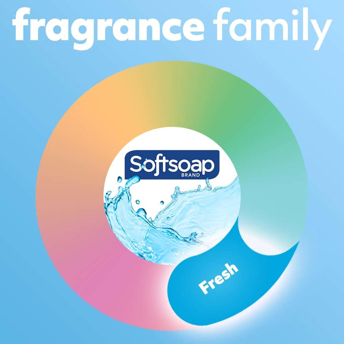 Softsoap Moisturizing Liquid Hand Soap Pump, Aquarium - 221ml (Case Pack of 6)