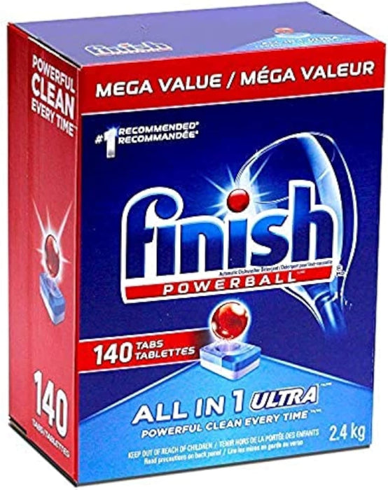 Powerball All in 1 Ultra Dishwasher Detergent, 2.4 kg 140 Count