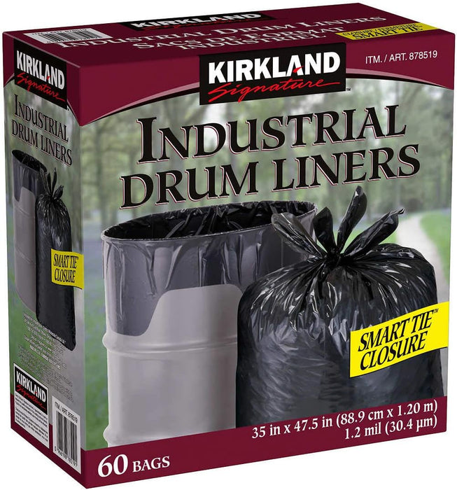 Kirkland Signature Industrial Drum Liners Pk of 60