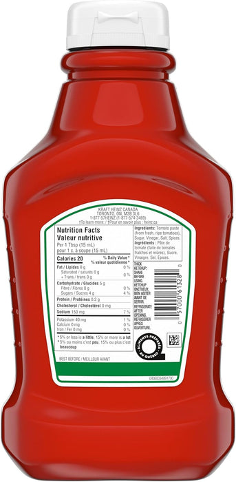 Heinz Tomato Ketchup 1.25L Twin Pack