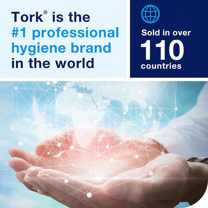 Tork Advanced TM6130S Bath Tissue Roll, 2-Ply, 4 Width x 3.75 Length, White (Case of 48 Rolls, 500 per Roll, 24,000 Sheets)