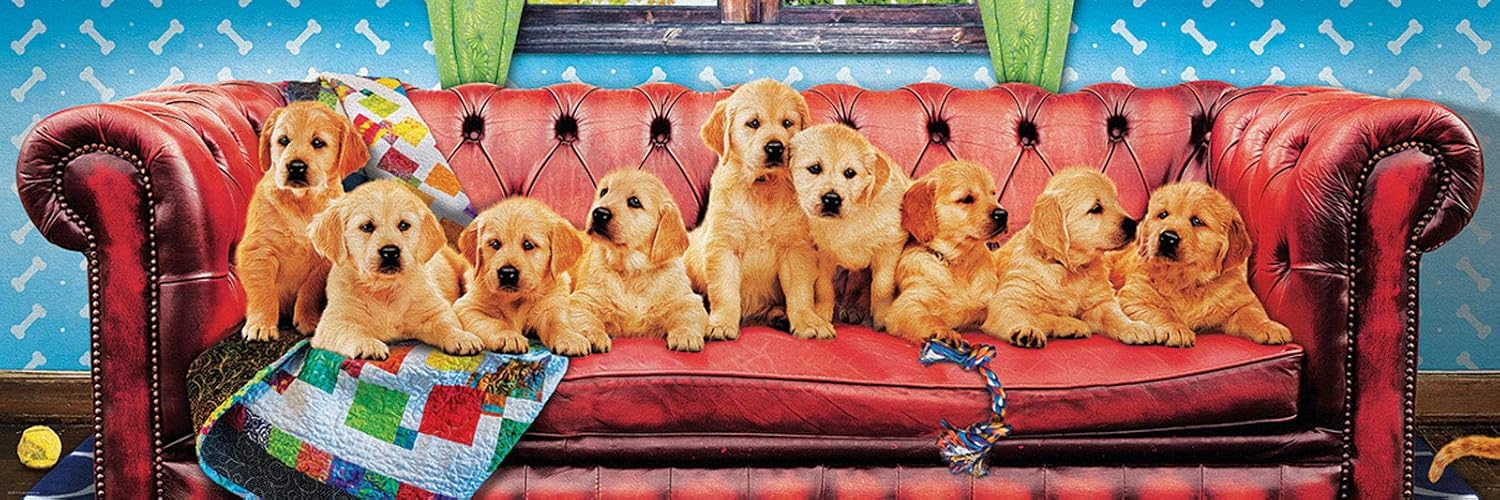 Eurographics Lounging Labs Panoramic Puzzle 1000 Pieces for Adults