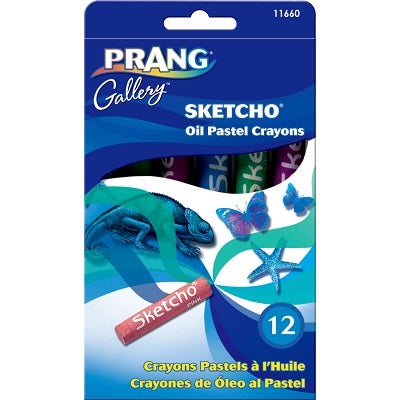Pastels-Oil, Prang Gallery Sketcho, 12/Bx
