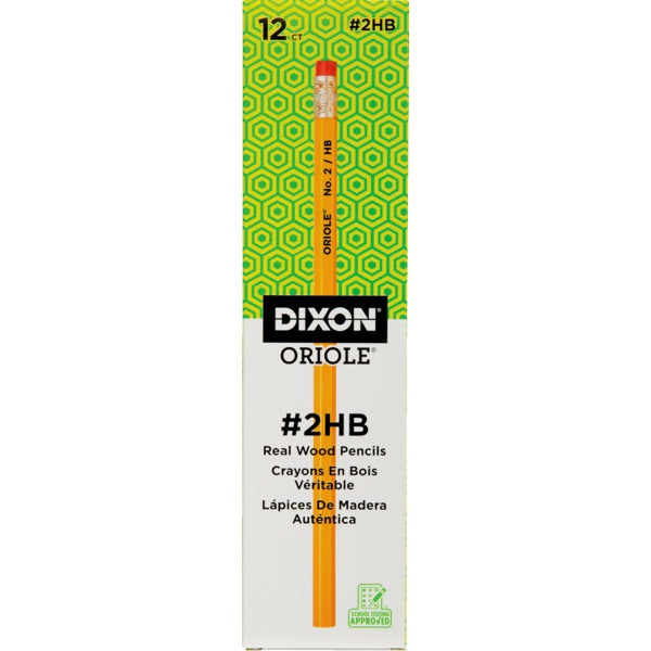 Pencils-Oriole #2 Hb 12/Box