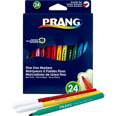 Marker-Prang Washable Fine, 24 Colours