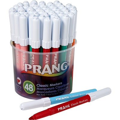 Marker-Prang Classic Colours, Conical Tip, 48 In A Tub