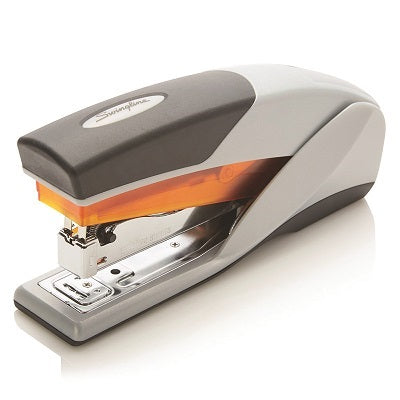 Stapler-Full Strip Optima 25,  Grey/Orange