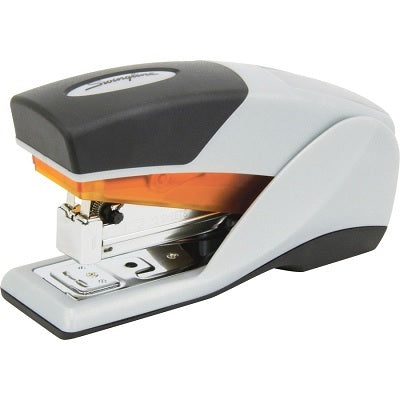 Stapler-Half Strip Optima 25, Grey/Orange