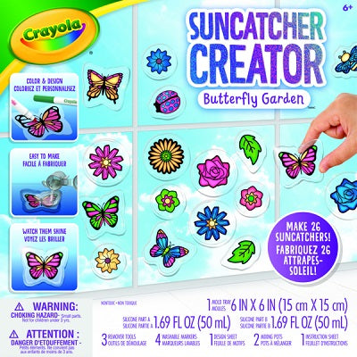 Suncatcher Creator, Crayola, Butterfly Garden