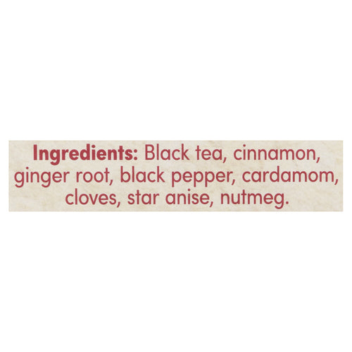 Tim Hortons Black Tea With Spices Chai 20 Tea Bags