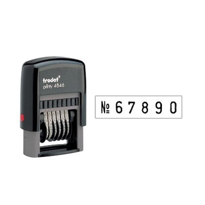 Numberer/Pricer-Printy, 6 Bands -4846  --73998