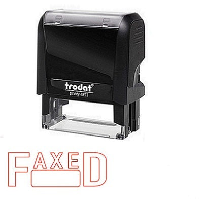 Stamp-Printy, Large, Faxed (Box Under)  --11331