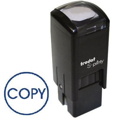 Stamp-S-Printy, Small, Copy, Blue  --11450
