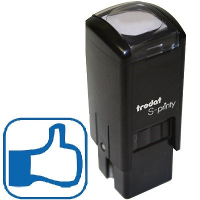 Stamp-S-Printy, Small, Thumbs Up/Down, Blue  --97055