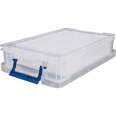 Storage Box-Plastic Bankers Box 5.5L. Clear