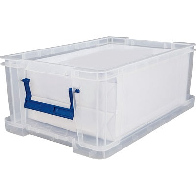 Storage Box-Plastic Bankers Box Storage, 10L. Clear