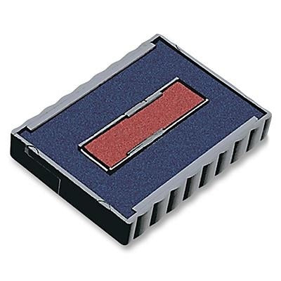 Stamp Replacement Pad, Blue/Red -6/4750/2  2/Pk --67809