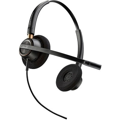 Telephone Headset-Hp Poly Binaural, Encore Pro 520
